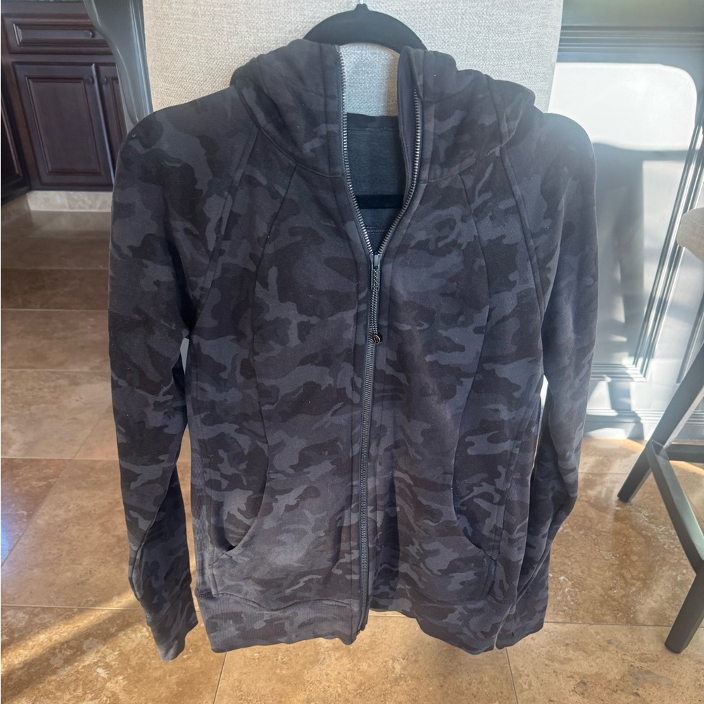 Lululemon Black Camo Jacket
